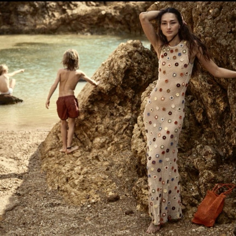 Crochet Rosalia Heirloom DOEN Dress XS BNWT for sale or TRADE